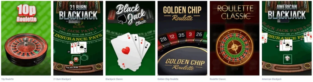 Juegos de mesa en Tikitaka Casino