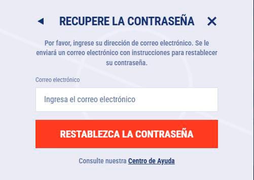 restablecer contraseña tikitaka casino es